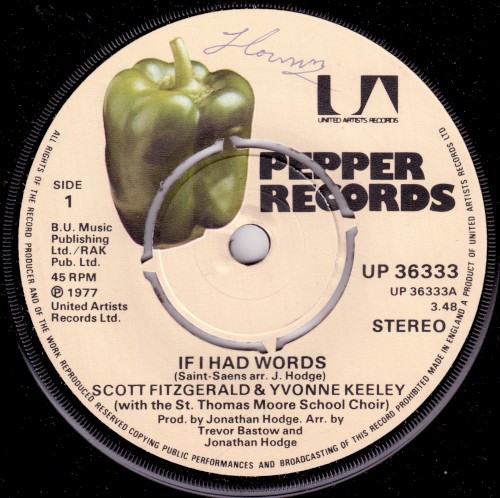 Scott Fitzgerald, Yvonne Keeley with The St. Thomas Moore School Choir